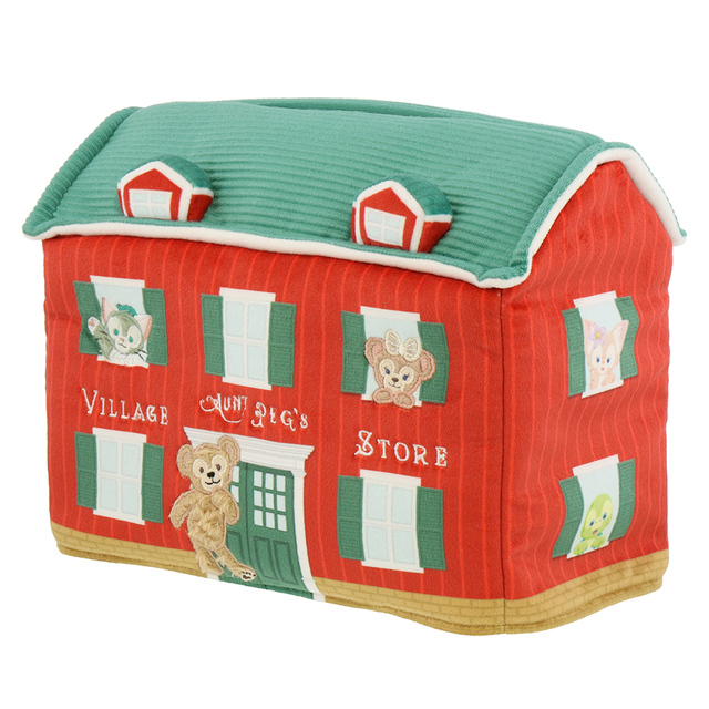 「ウェア・スマイルズ・グロウ」ティッシュボックスカバー