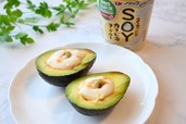 【大豆ヨーグルトアレンジ】アボカド×ヨーグルト×わさび醤油