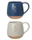 スターバックス リザーブ® ロースタリー 東京『ホリデーグッズコレクション』スターバックス リザーブ® ラウンドマグブルー／グレー　355ml　各￥3,000