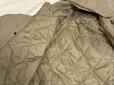 【ワークマン　WEB限定レディース防水防寒レインスーツ】アウターの裏地はこのような感じ。中わた入りで暖かいです！