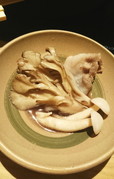 ワインしゃぶしゃぶ／きのこも絶品です