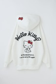 【SHIBUYA109×HELLO KITTY SPECIAL COLLABORATION】SPIRALGIRL（5階） HELLO KITTY バックプリントドルマンパーカー 全1種 ¥9,790