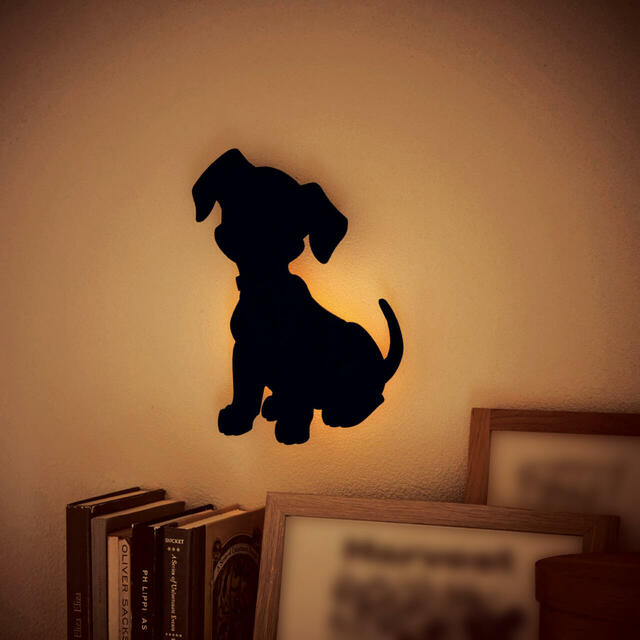 シルエットのウォールライト（選べるキャラクター） ｜￥ 3,590 （税込）