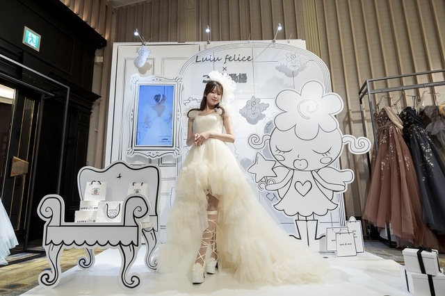 「Lulu felice×ご近所物語」新作ウェディングドレス　LU-1006_OffWhite