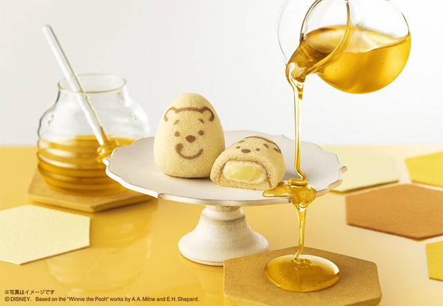 『くまのプーさん/「銀座のハニーケーキ」です。』【Disney SWEETS COLLECTION by 東京ばな奈】