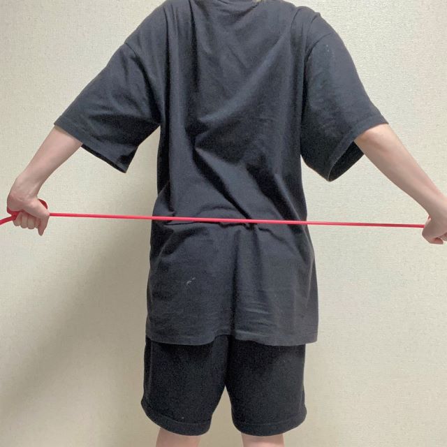 【キャンドゥ トレーニングチューブ（ソフト）】普段使わない筋肉を動かすことができます