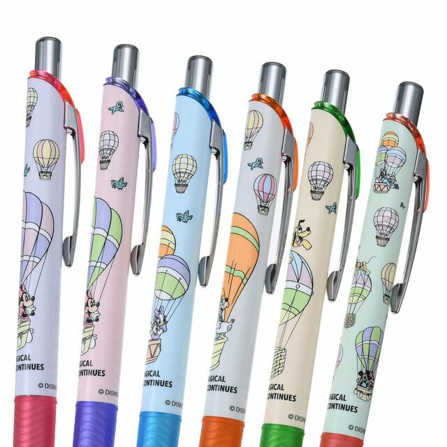 ミッキー&フレンズ エナージェル 0.5 ゲルインキボールペン 気球 Disney Store Japan 30th Anniversary 1,980円