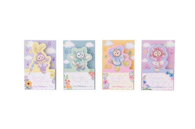 「ダッフィー＆フレンズのビューティフル・レイニーデイズ」メモセット