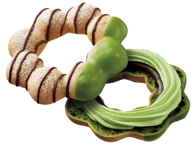 ポン・デ・宇治抹茶&ショコラクリーム