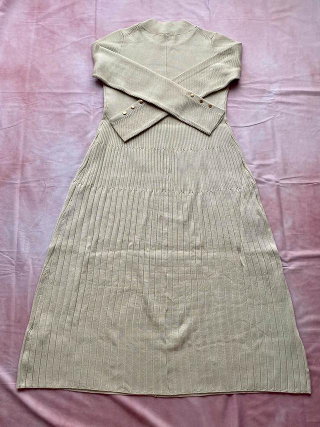 【GU（ジーユー）】リブニットワンピース（長袖）Z+E／税込2,990円