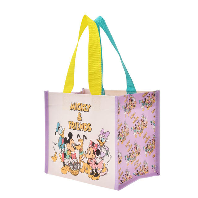 ミッキー&フレンズ ショッピングバッグ・エコバッグ(S) Mickey & Friends 600円