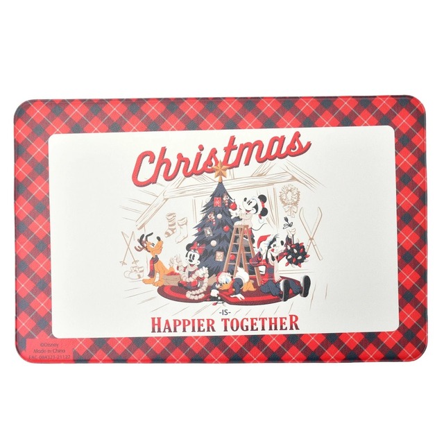 ミッキー&フレンズ フィーディングマット 犬用 クリスマス 2,640円