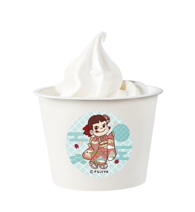 【不二家「Smile Switch Festa 2025 in GINZA」】カップもペコちゃんの特別デザイン♪