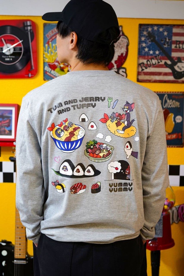 【トムとジェリー「TOM and JERRYワクワクストリートin東京」】長袖Tシャツ(M・L・XL) 各6,380円
