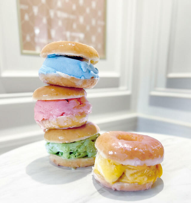 「兵庫〈＆ EARL GREY〉」＜価格：ドーナツジェラート（1個） 660円～＞【「551 HORAI 豚まん」に「らぁ麺 すぎ本」も！日本各地の“うまいもの”が松坂屋上野店に大集合！】