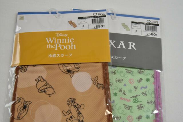 【ワークマン】Disney冷感スカーフ 580円(税込)