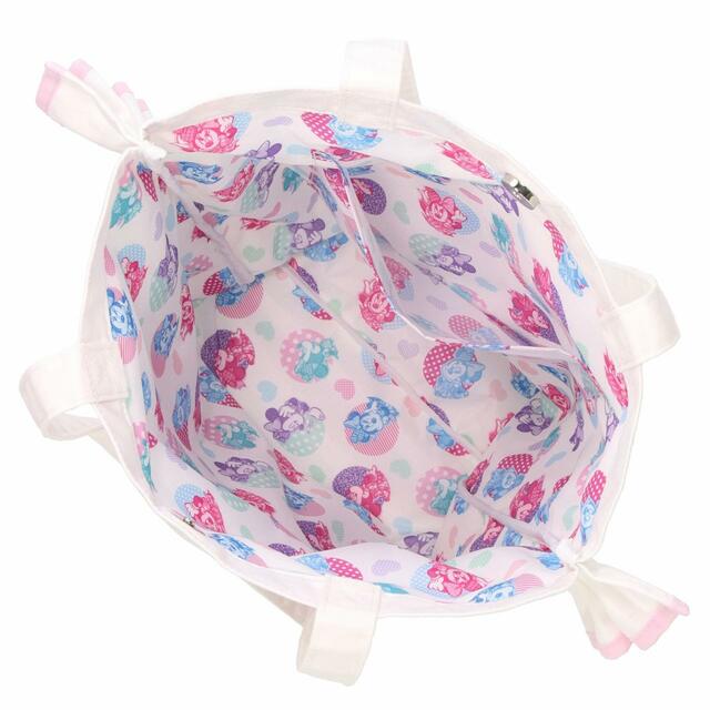 トートバッグ 5,500円｜東京ディズニーランド「ディズニー・パルパルーザ“ミニーのファンダーランド”」スペシャルグッズ｜東京ディズニーリゾート40周年“ドリームゴーラウンド”｜発売日：2024年1月9日（火）｜販売店舗：東京ディズニーランド「ディズニー＆カンパニー」