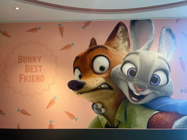 ディズニー『ズートピア』「Zootopia」BUNNY BEST FRIEND OH MY CAFE