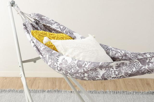 【Francfranc（フランフラン）】ルボン 3WAY ハンモック　ホワイトフレーム