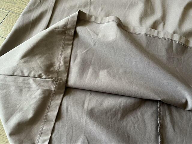 【ワークマン レディースドライサイドポケットバルーンスリーブワンピース】カラーはシルバーグレー、モカブラウン、ネイビー、ベージュ、Lブルーと豊富!