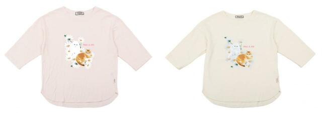 ポール ＆ ジョー 猫の日7分袖Tシャツ 7,150円（税込）　[2月10日（土）発売]