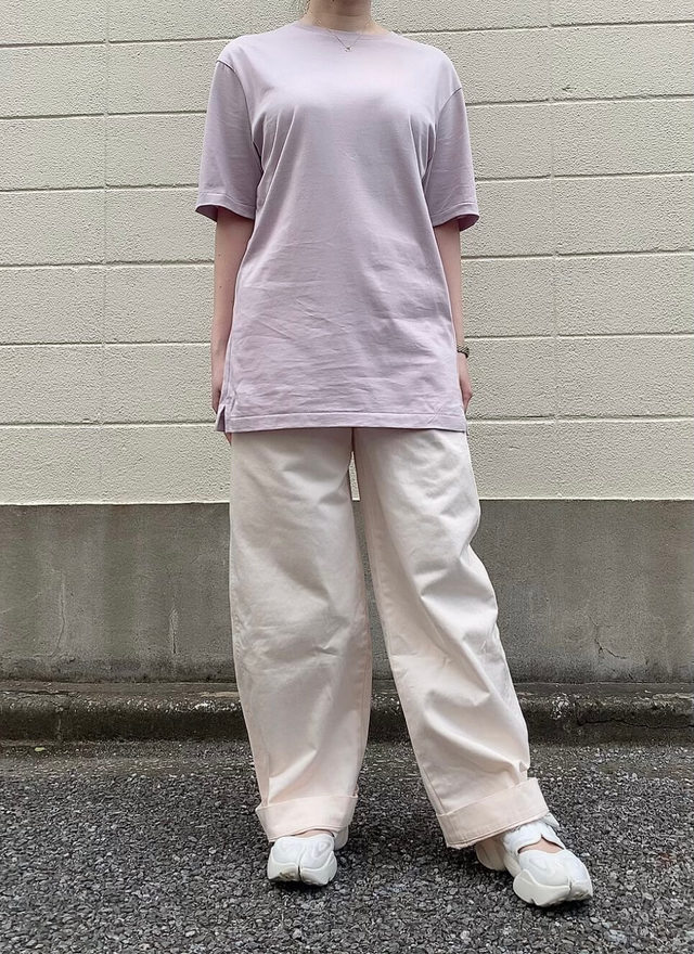 【UNIQLO（ユニクロ）】スーピマコットンリラックスフィットクルーT（半袖）メンズ／税込1,500円