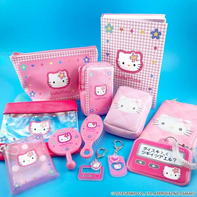 サンキューマート「ハローキティ50周年記念コラボレーションアイテム」ラインナップ