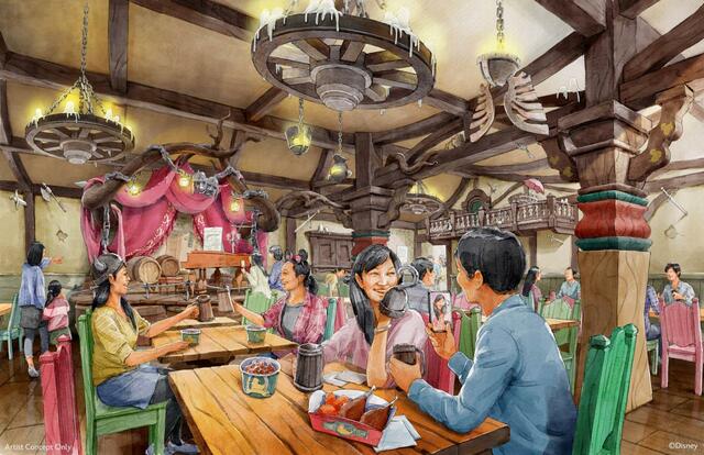 スナグリーダックリング|「ラプンツェルの森」内レストラン|東京ディズニーシー「ファンタジースプリングス」