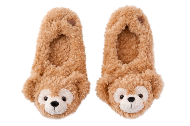 もこもこルームシューズ（ダッフィー）¥3,000 ※約22.5cm〜約24.5cm