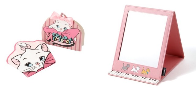 ハンカチ ピンク 1,000円/ ミラー 2,800円