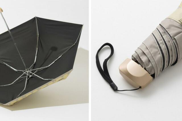 SPF50＋ のポリエステル生地を使用【Jubilee 折り畳み傘 晴れ雨兼用 2,420円（税込）】