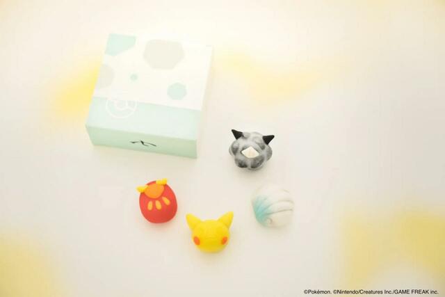 「七條甘春堂 ポケモン京菓子 冬」ポケモン上生菓子 冬（4個入り）