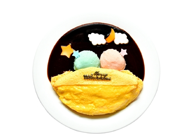 キキララ聖夜のおやすみオムライス～ワイン仕込みビーフシチュー～（1,300円）