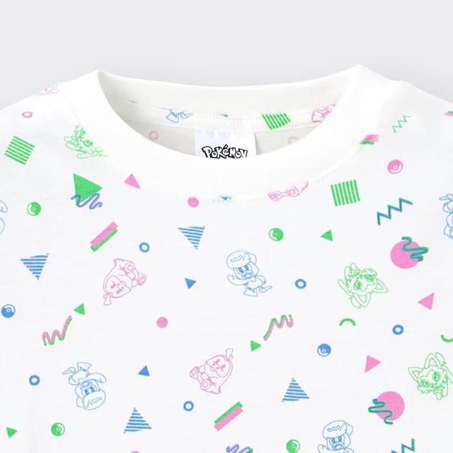 KIDS(男女兼用)グラフィックT(半袖) Pokemon ¥990