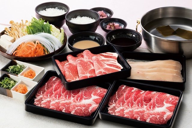 特選牛しゃぶしゃぶ食べ放題 肉の日限定 国産牛ロース無料1皿付き