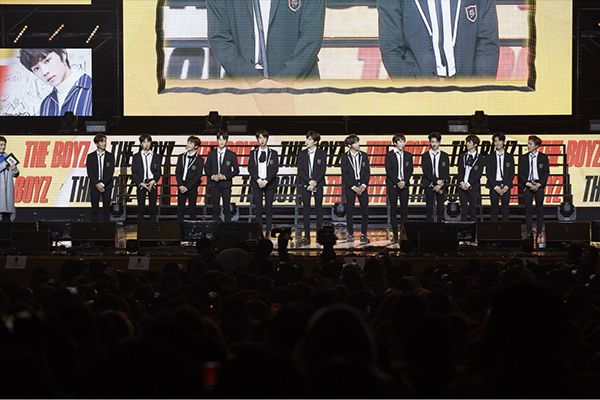 THE BOYZ＠韓国ソウル・慶煕大学平和の殿堂　デビューショーケース