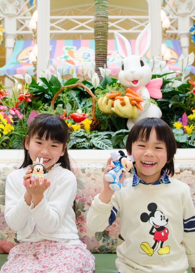 2016年「ディズニー・イースター」デコレーション｜東京ディズニーランド「クリスタルパレス・レストラン」