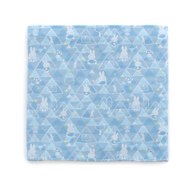 古帛紗（こぶくさ）さんかくミッフィー（ブルー）【TATSUMURA × miffy】