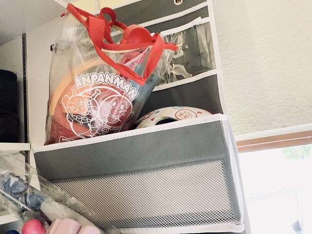 【HASONA ウォールポケット 6段】帰ってきたらそのまま収納できるので便利！