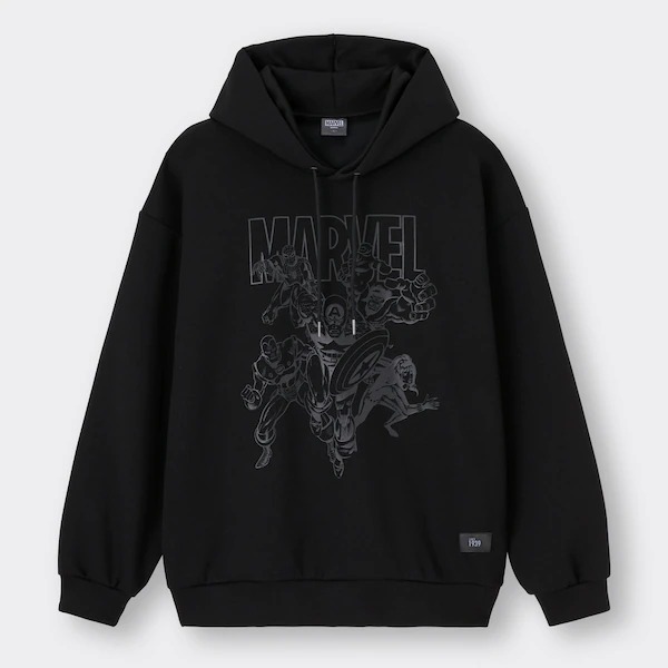 ダブルフェイスビッグパーカ(長袖)MARVEL +E 2,490円