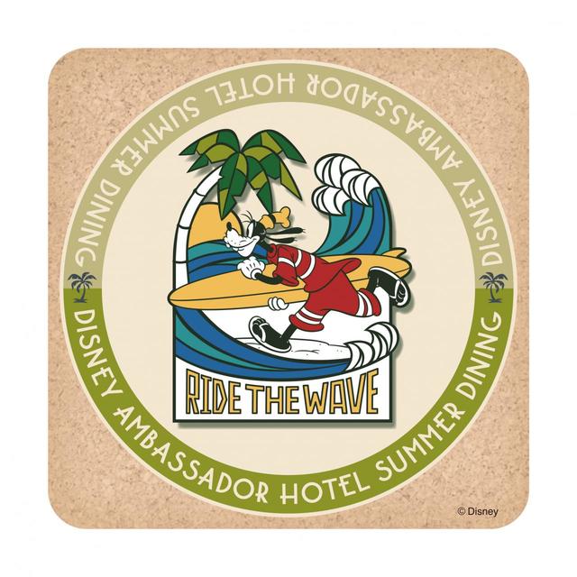 オリジナルコースター「エンパイア・グリル」ディズニーアンバサダーホテル・サマーダイニングスペシャルドリンク