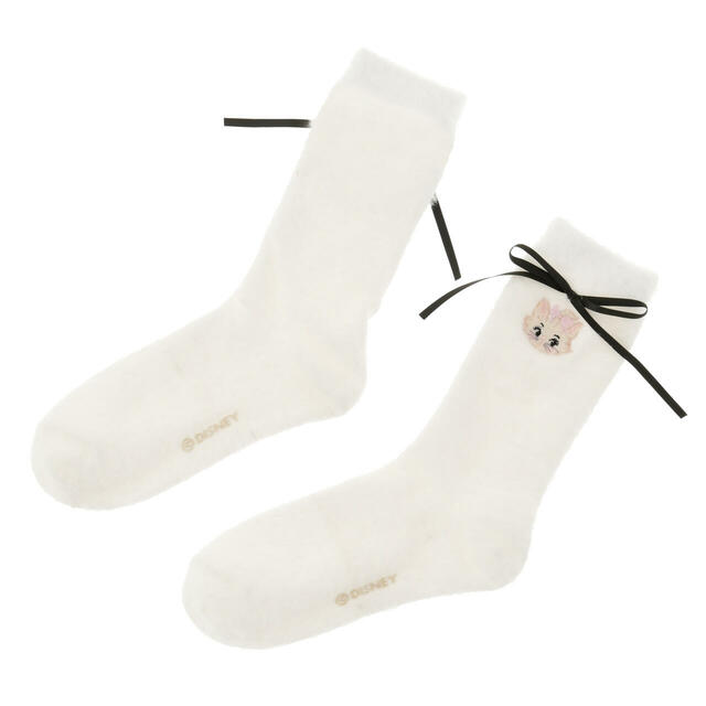 マリー おしゃれキャット 靴下 ホワイト 23～25 ARISTOCATS 55TH 1,200円
