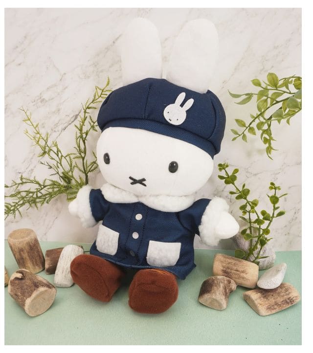 【miffy style POP UP SHOP in 有楽町】デニムジャケットミッフィーぬいぐるみ 5,500円(税込)