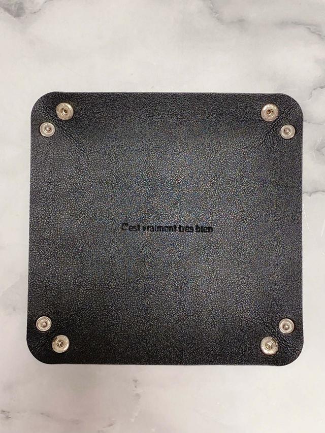 【CanDo（キャンドゥ）×LOVEHOME】フェイクレザートレー