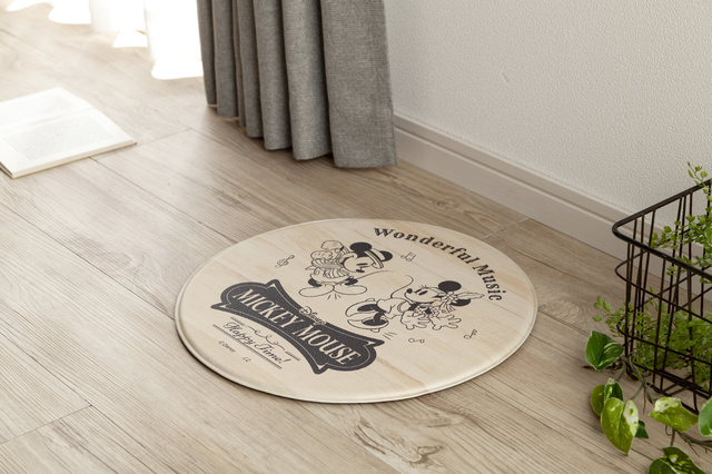 防炎抗菌PVCキッチンマット＜ミッキーマウス＞