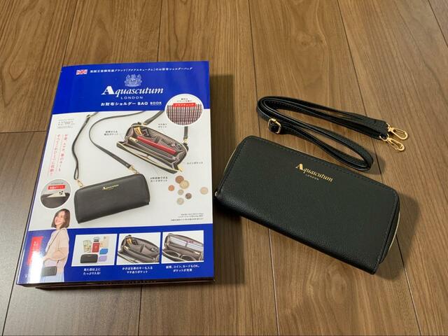 【Aquascutum お財布ショルダーBAG】高見えするお財布ショルダーが新登場！