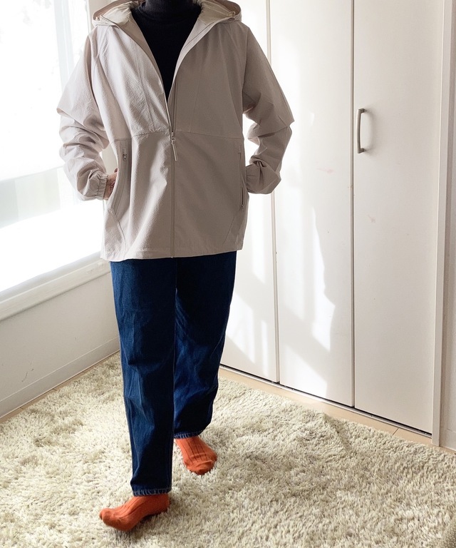 【ワークマン シアサッカーレインジャケット】アウトドアはもちろん、日常のおしゃれ着としても大活躍すること間違いなし