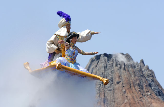 アラジンのホールニューワールド