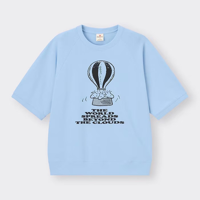 スウェT 1,990円|GU「PEANUTS」コレクション