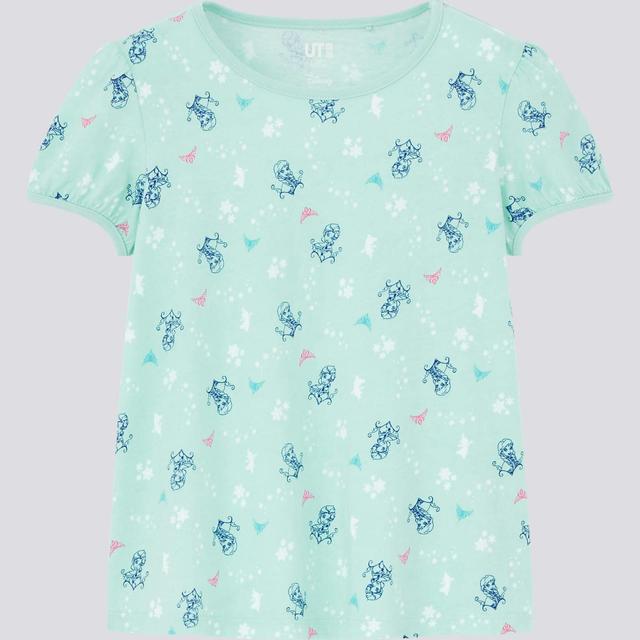 GIRLS ディズニー ヒロインズ & ビューティフル トレジャー UT グラフィックTシャツ（半袖）